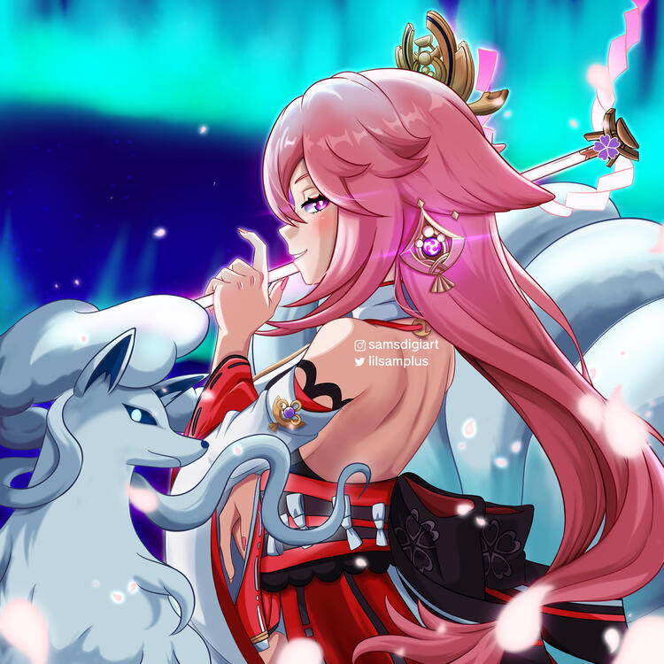 Yae Miko Ninetales